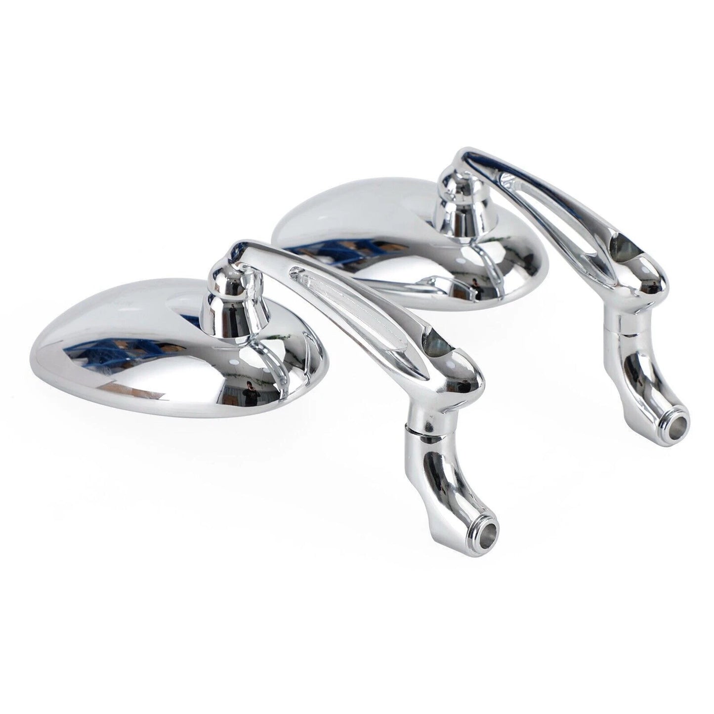 Pair Mirrors for Bobber Vulcan Chopper Marauder Virago (A1)