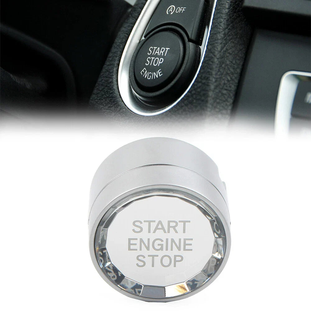 Crystal Start Stop Engine Switch Button Cover for BMW F20 F21 F22 F23 F30 F34