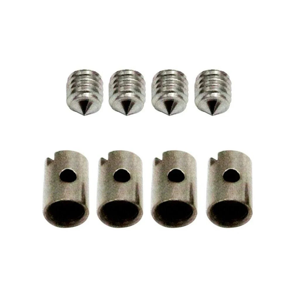 Throttle Solderless Cable Nipples 5mm for Motorcycle Scooter Quad Truck