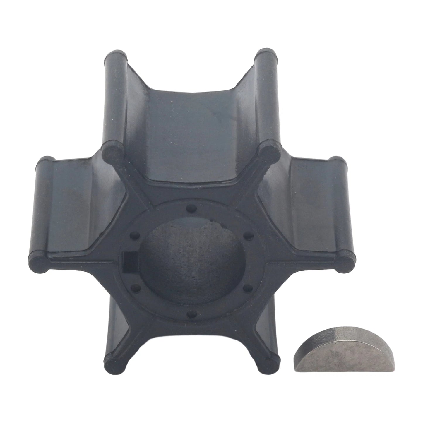 Water Pump Impeller & Key for Suzuki Outboard 9.9 15 HP (2-Stroke)