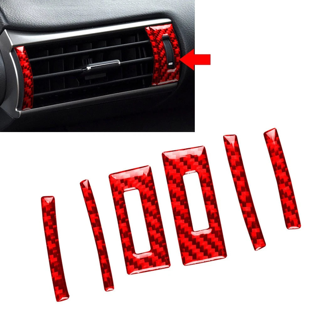Carbon Fiber Gear Shift Knob Cover Trim for Lexus IS ES GS NX RX RC