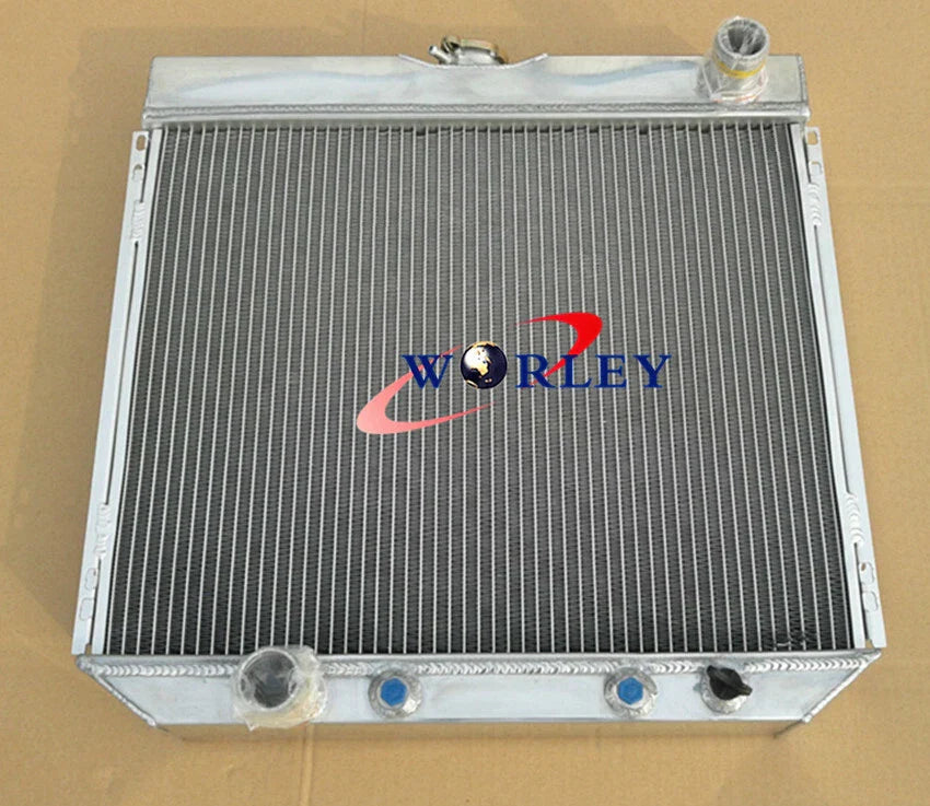 Aluminum Radiator & Fan for Ford Fairlane, Falcon, Mustang, Maverick (69-70)