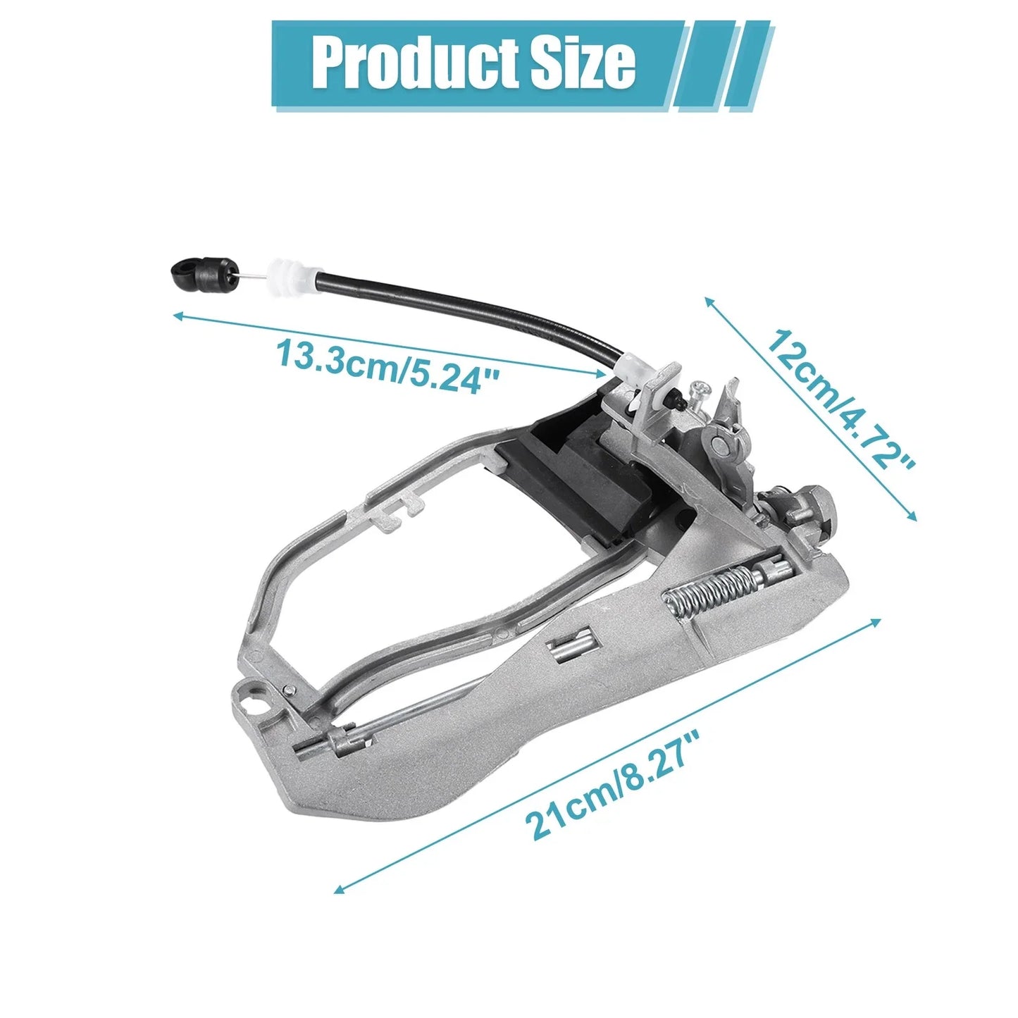 Outside Door Handle Carrier Front Rear Left Right for BMW E53 X5 (2000 - 2006)