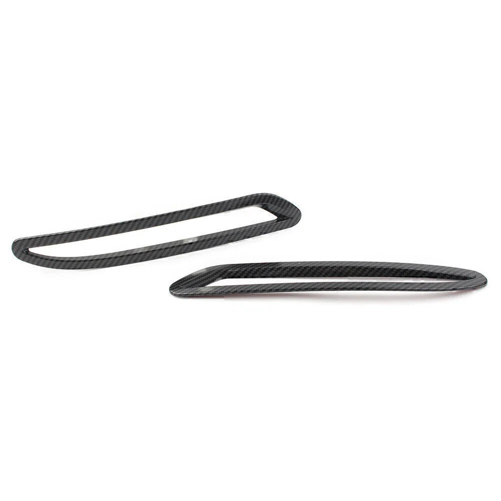 Rear Fog Light Cover Trims Carbon Look for Mercedes-Benz A-Class A220 (19-20)