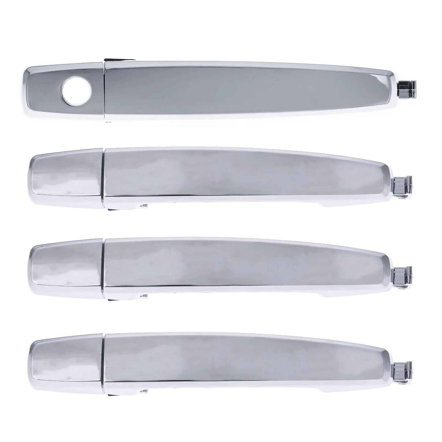 Set of 4 Chrome Outer Door Handles for Holden Captiva (2006–2018)