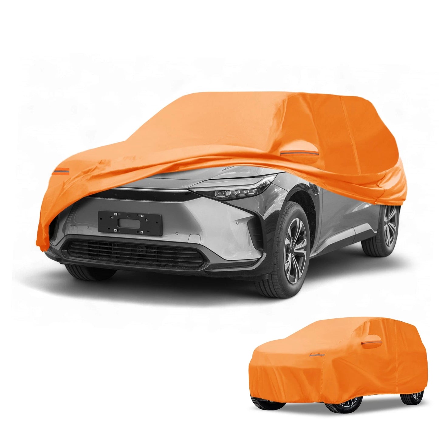 Car Cover Waterproof All Weather for Toyota bZ4X (2022–2023) 210D-PU Zipper