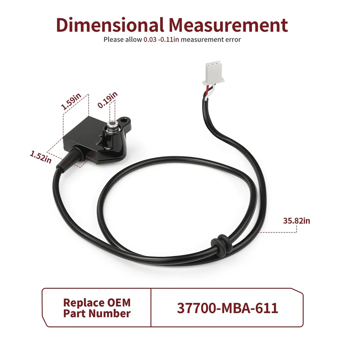 Speedometer Sensor Assembly for Honda VT750 Shadow (2001–2007)