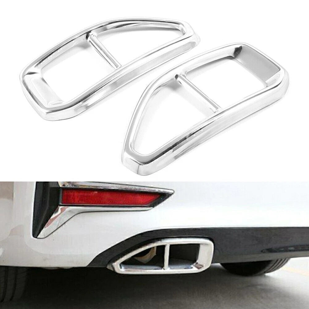 Pair Rear View Mirror Cover Trim for BMW E46 3 Series (1998–2005) Black