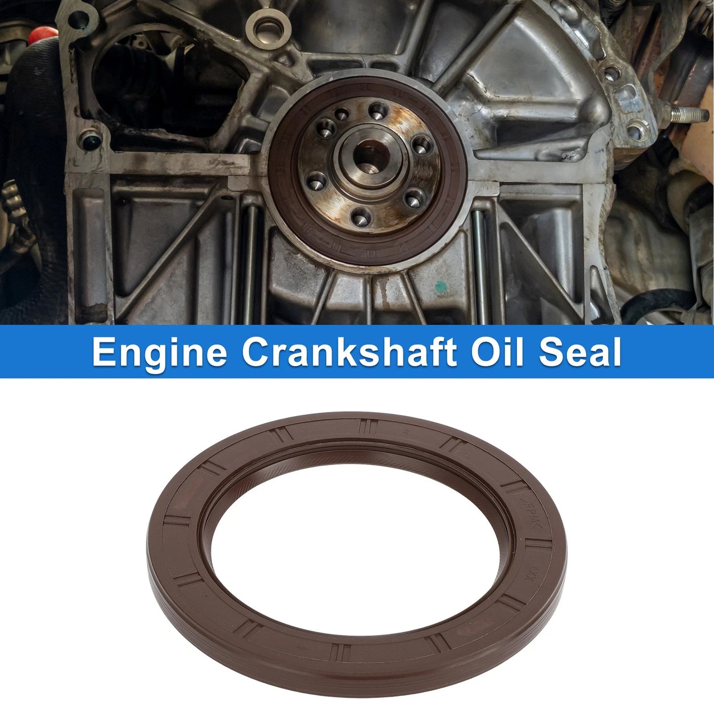 1 Pc Rear Crankshaft Oil Seal for Toyota Corolla Prius (2001–2023) No. 90311-76002