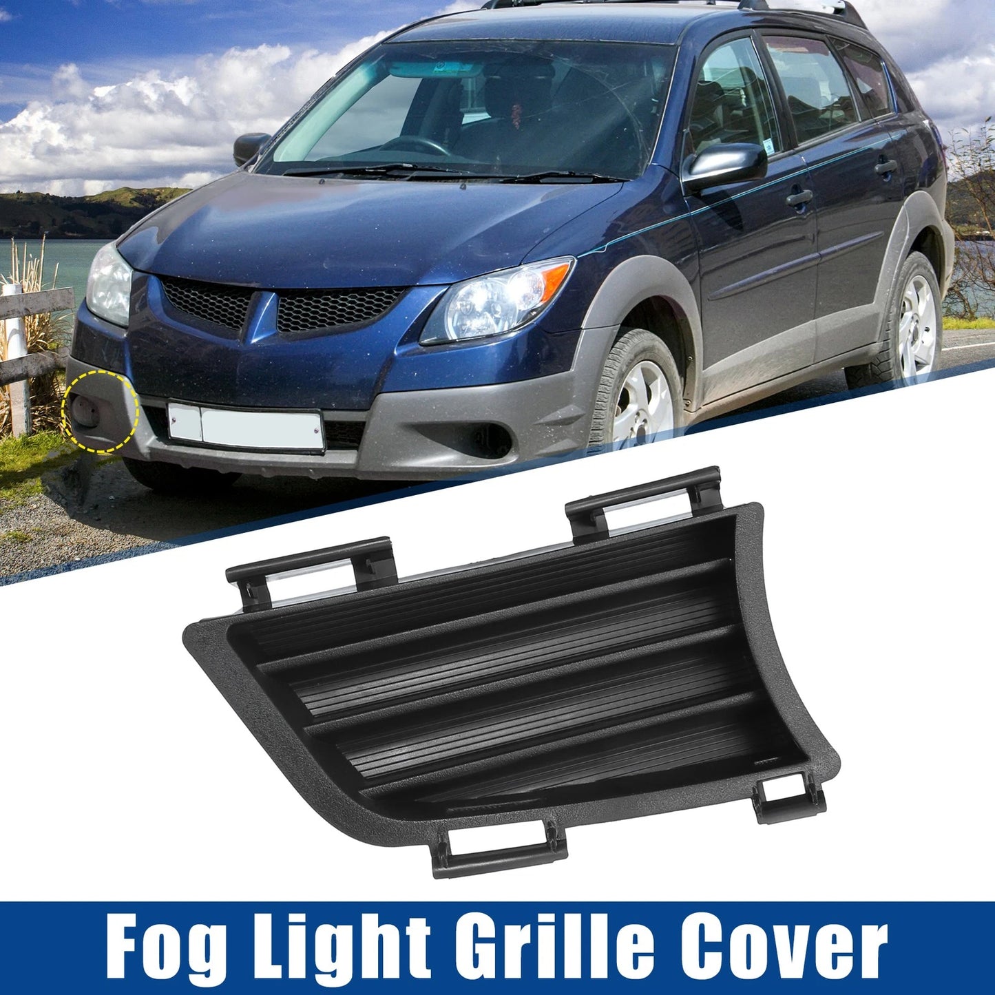 Front Right Fog Light Grille Cover Trim for Pontiac Vibe (2005–2008)
