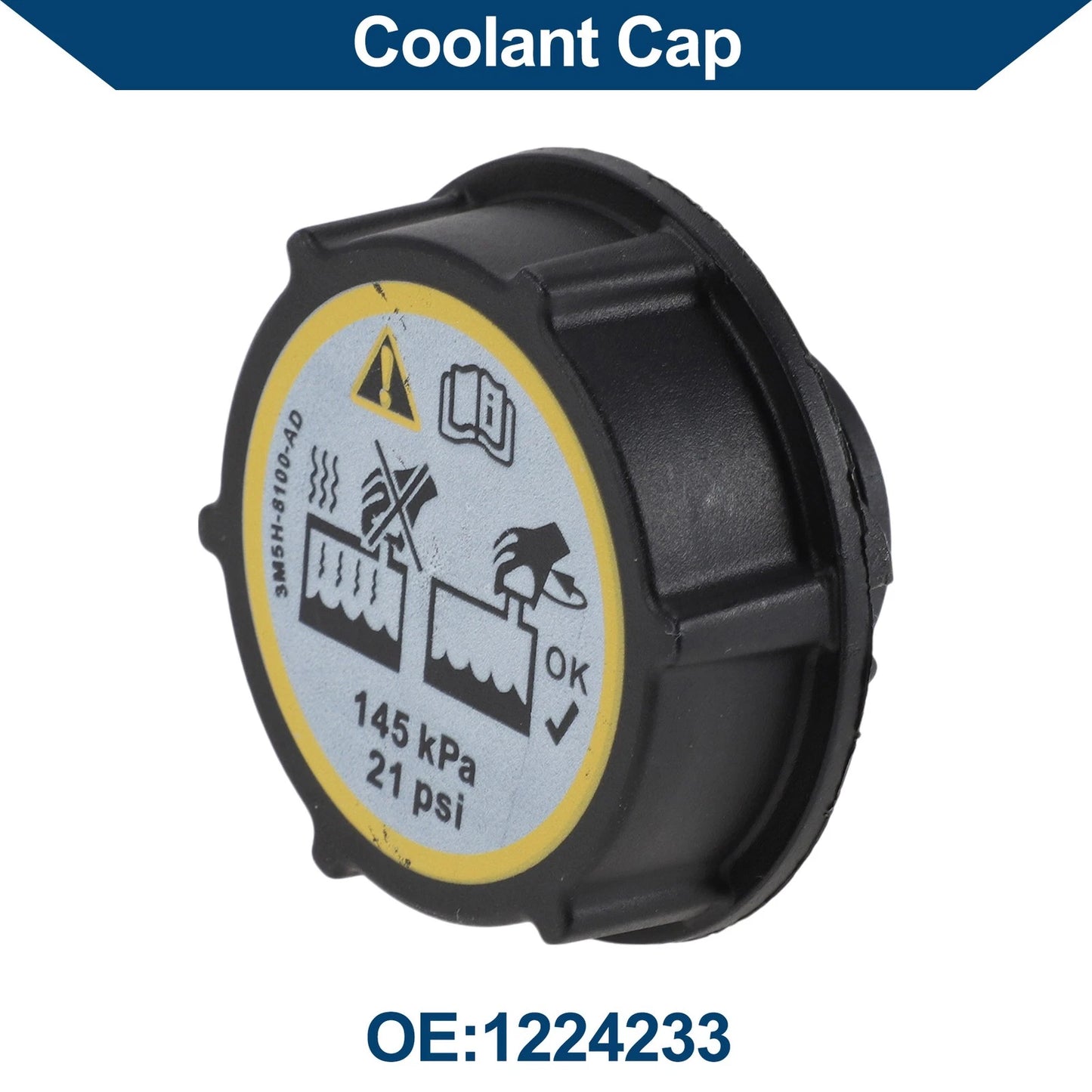 Coolant Cap for Ford Mustang GT F150 V6 V8 Escape Ranger Focus