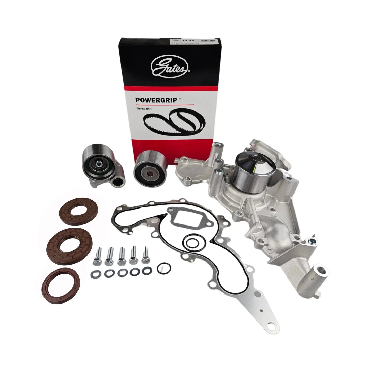 Timing Belt Kit with Water Pump for Fiat 500, Punto, Ritmo (2007–2019)