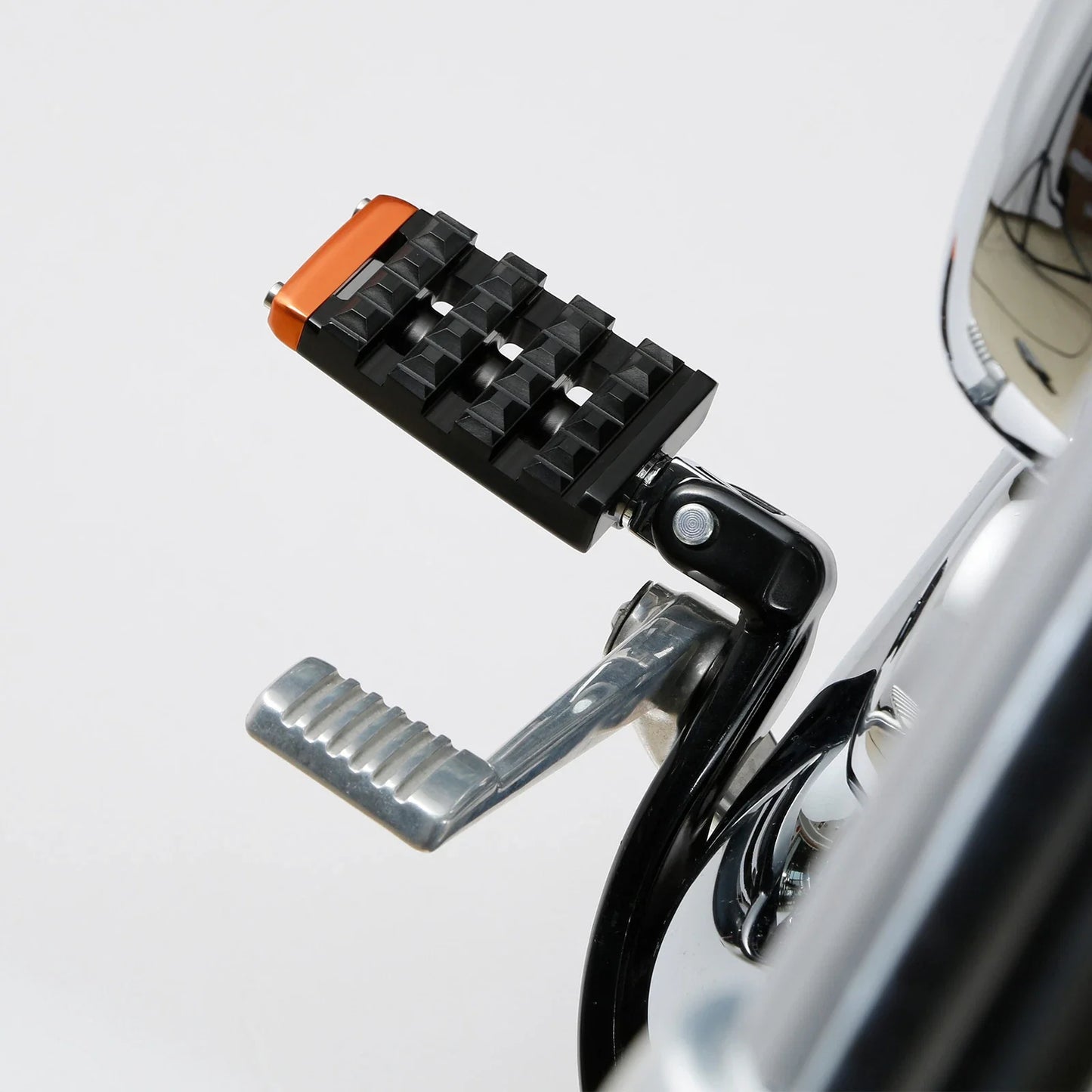 Black Rider Foot Pegs for Harley Softail Street Bob Fat Bob (2018-2025)
