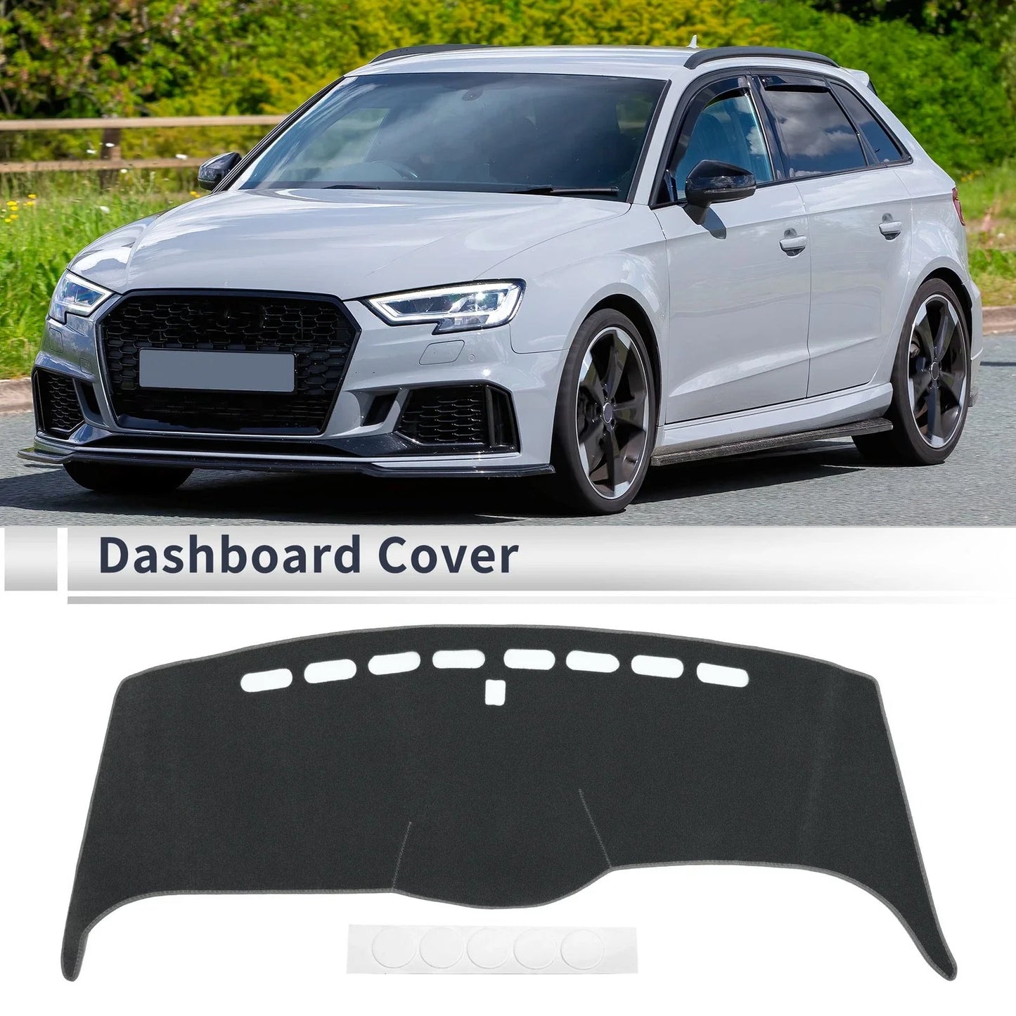 Dashboard Cover Mat for Honda Odyssey RB1 RB2 (2003-2008) Sun Protector Gray