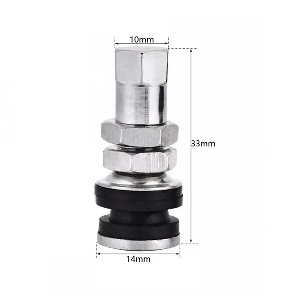 4x TR161 Bolt In Tyre Valve for Car Motorcycle Wheel Rim
