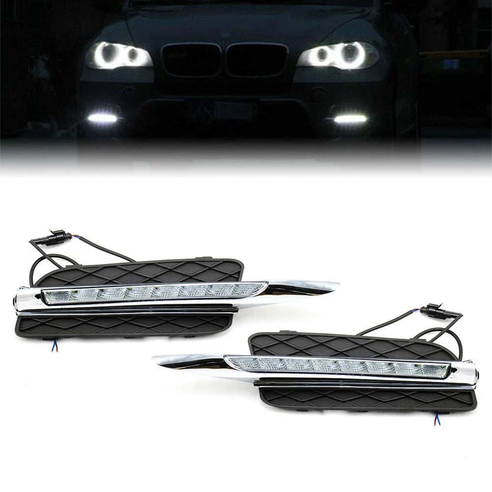 LED DRL Fog Lamps for BMW X5 E70 (2007–2010)