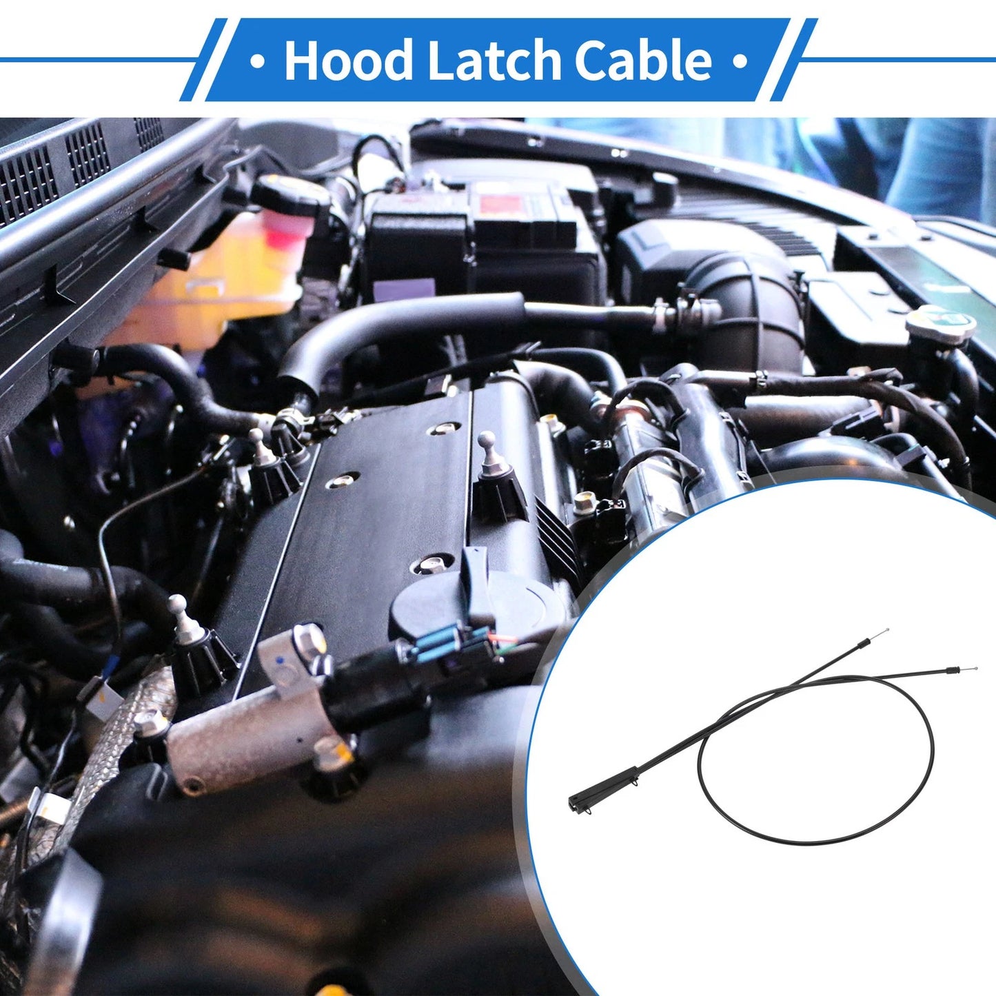 Hood Release Cable No. 51237183773 for BMW F02 F18 (2011–2017)