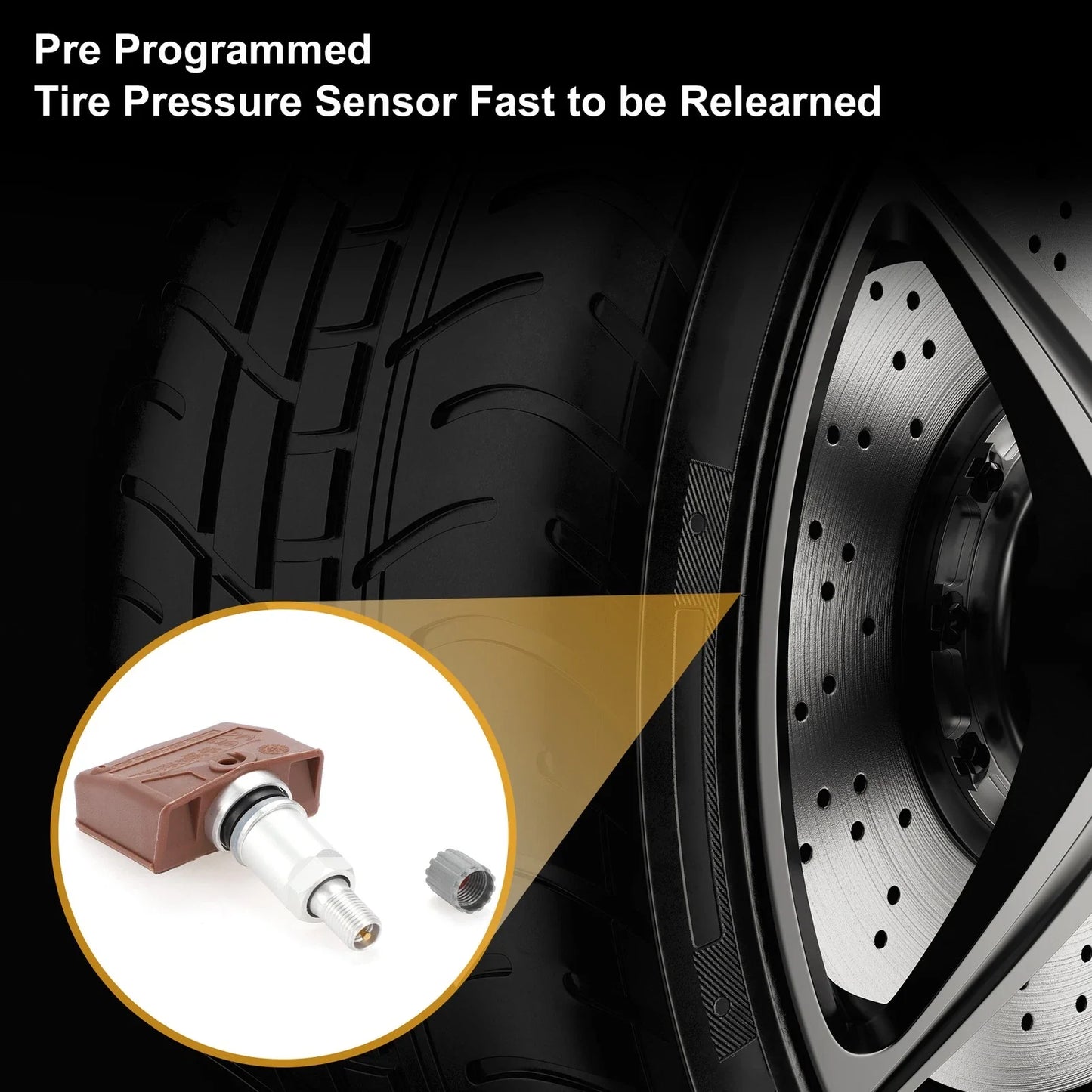 Tire Pressure Sensor 433MHz for Chevrolet Corvette (2014-2019)