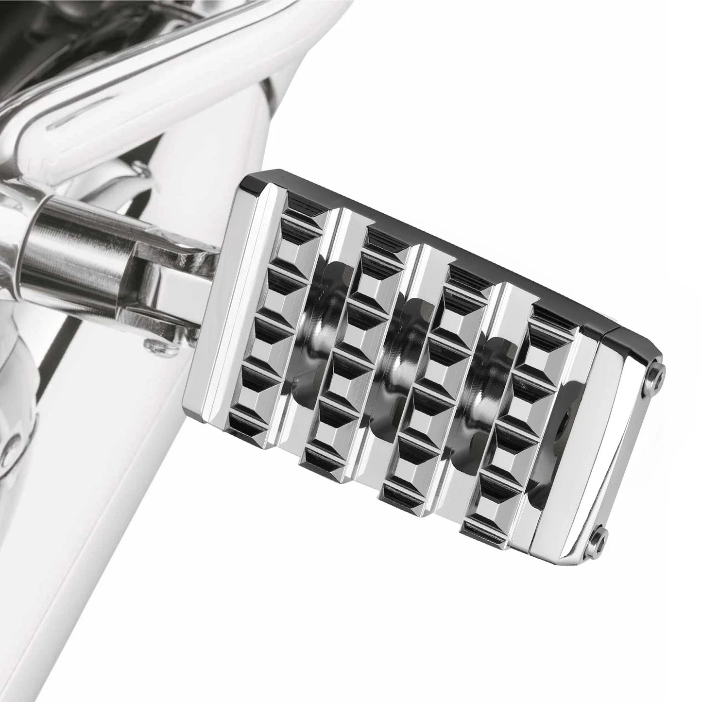 Chrome Footpegs for Harley Touring Street Road Glide Softail Fatboy