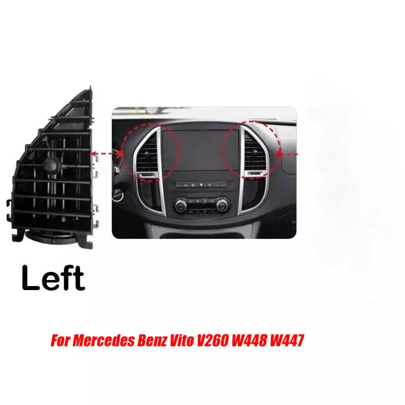 Left A/C Outlet Air Nozzle for Mercedes-Benz Vito V260 W448 W447