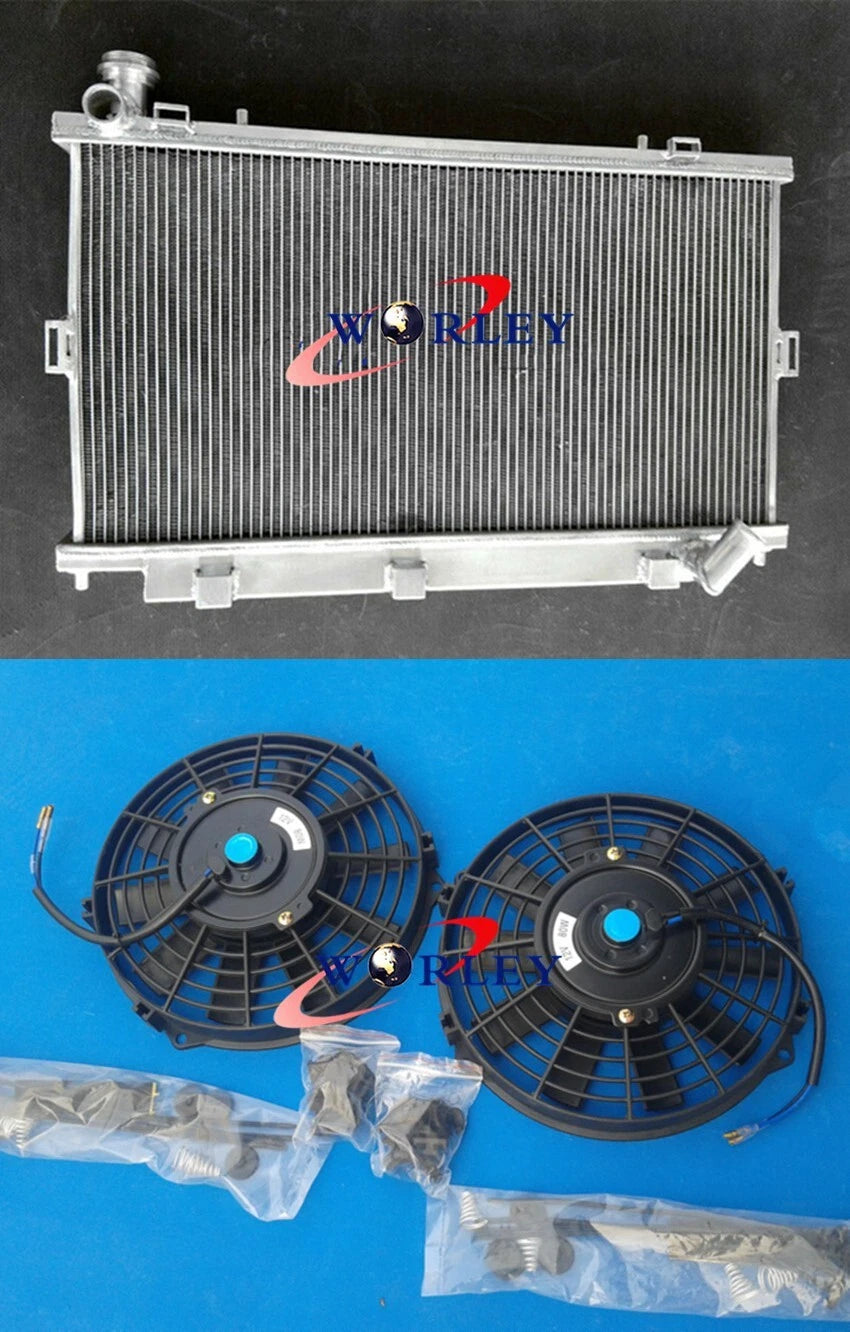 4-Row Radiator with Fans for Holden Commodore VE V8 (2006–2013)
