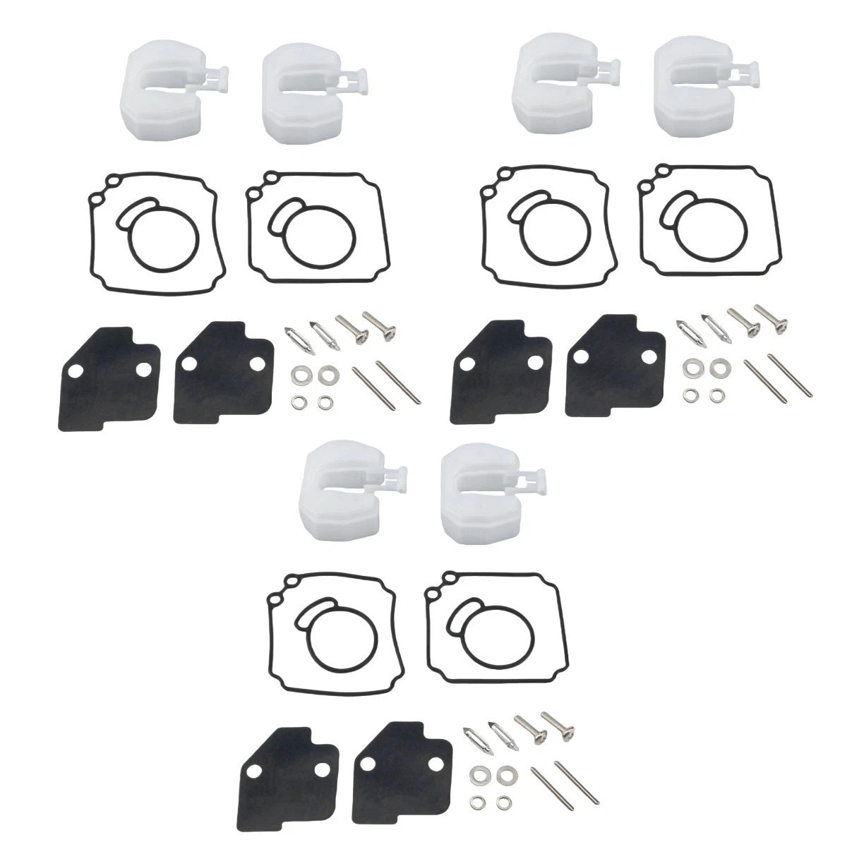 3X Carburetor Repair Kit for Tohatsu M 40 50HP (2T) Outboard