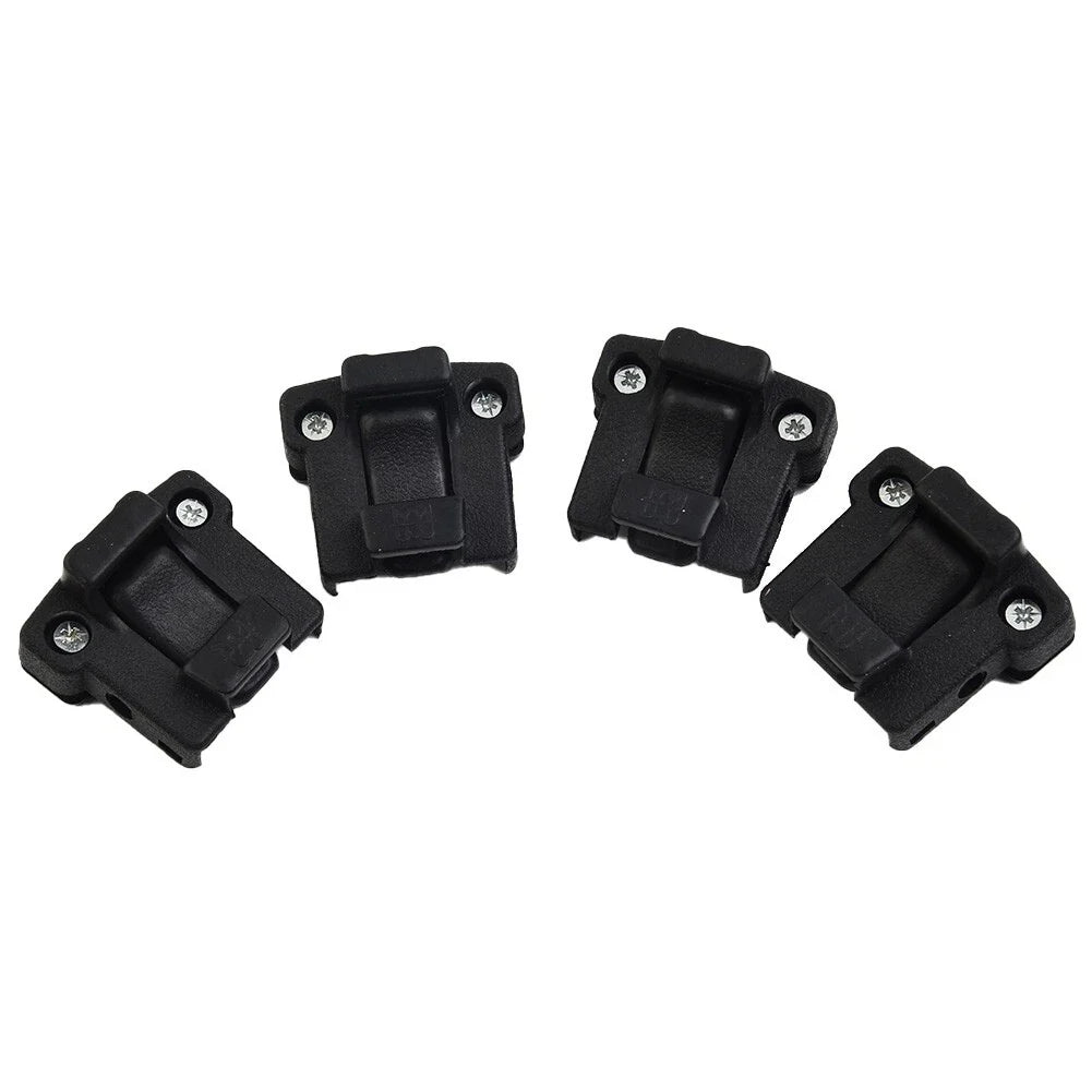 Lock Catcher / 5.5x5.3x3.5cm / Black Plastic 4 x