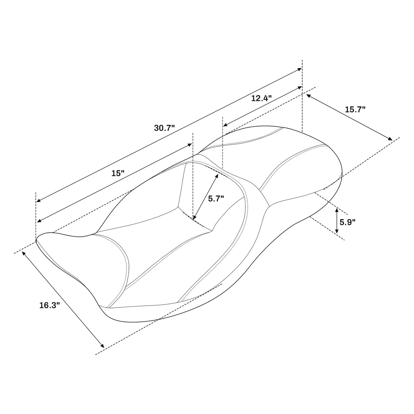 King Backrest for Harley Electra Glide (2014-2023)