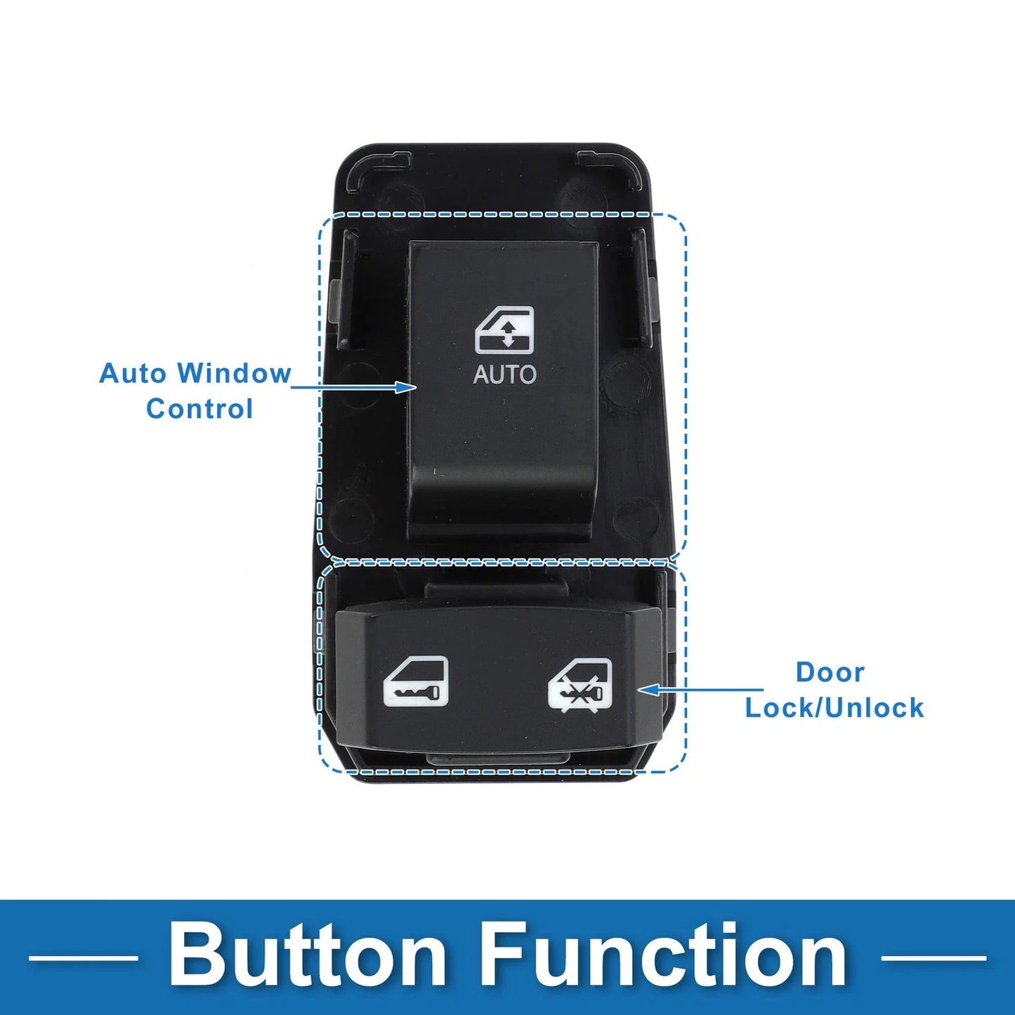 Power Window Switch for Chevrolet Epica 2005-2006 (2 x)