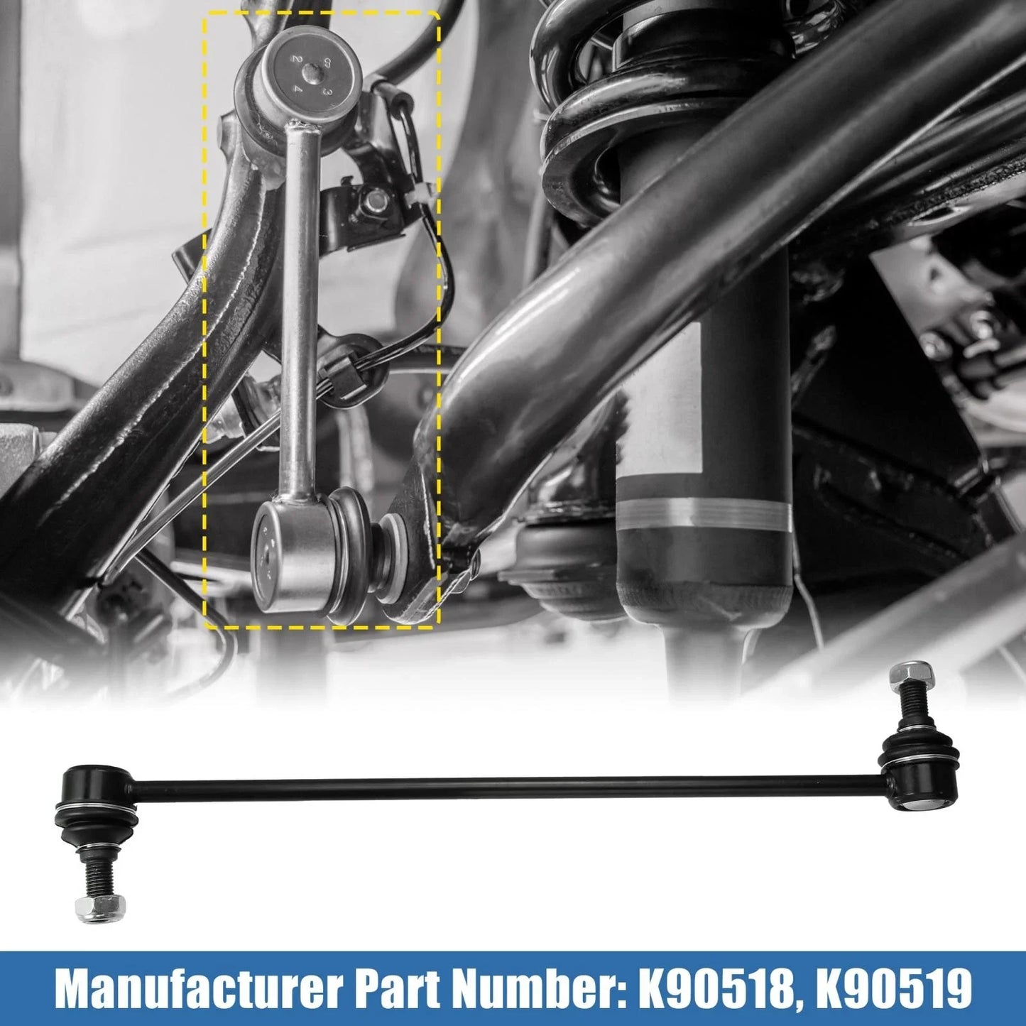 2 x Front Sway Bar Links for Honda Ridgeline (2006-2014)