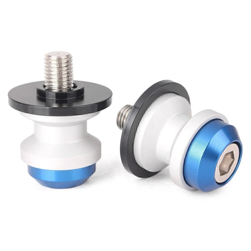 10mm CNC Swingarm Sliders Spools for Kawasaki Z750 Z1000 (2007–2019)