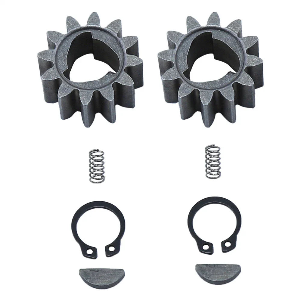 12 Teeth Drive Gear & C Clips Kit for Honda HRR216 HRS216 (2003-2023)