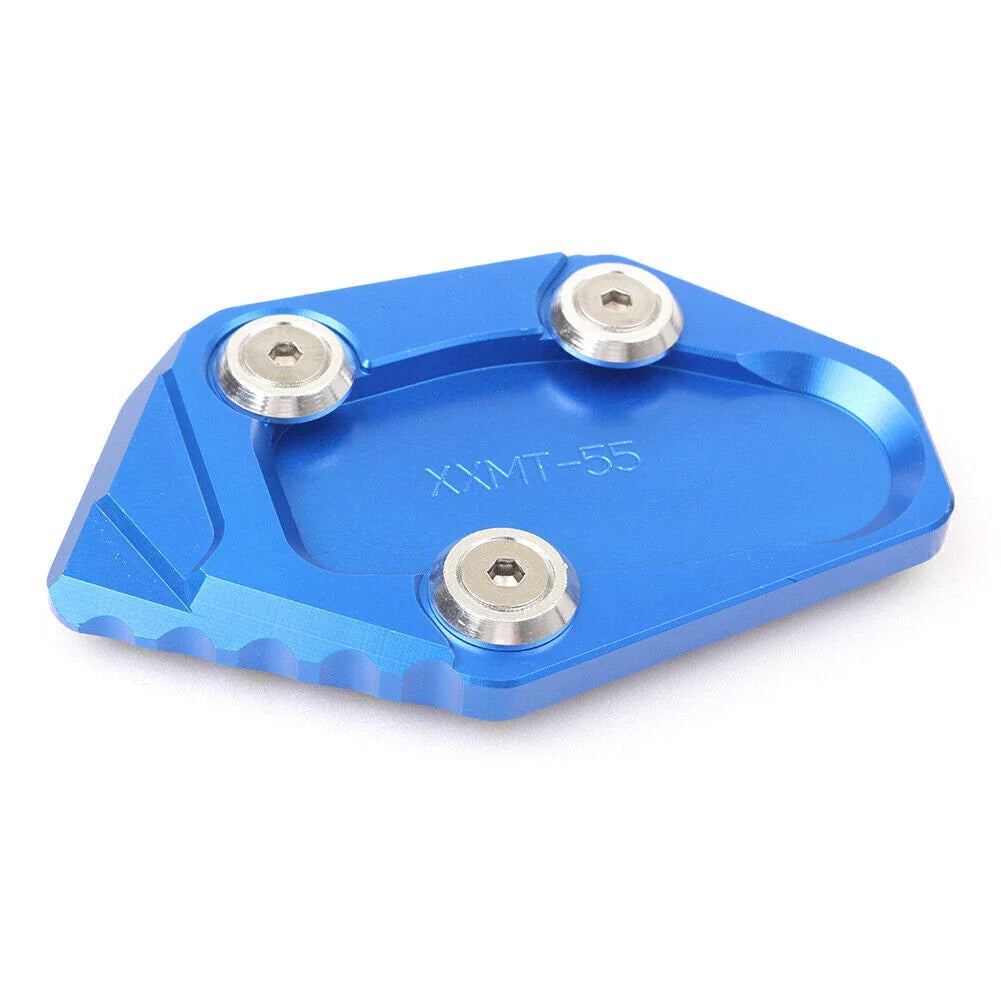Kickstand Pad for Yamaha YZF-R3 (2013-2015) - Side Stand Plate Blue