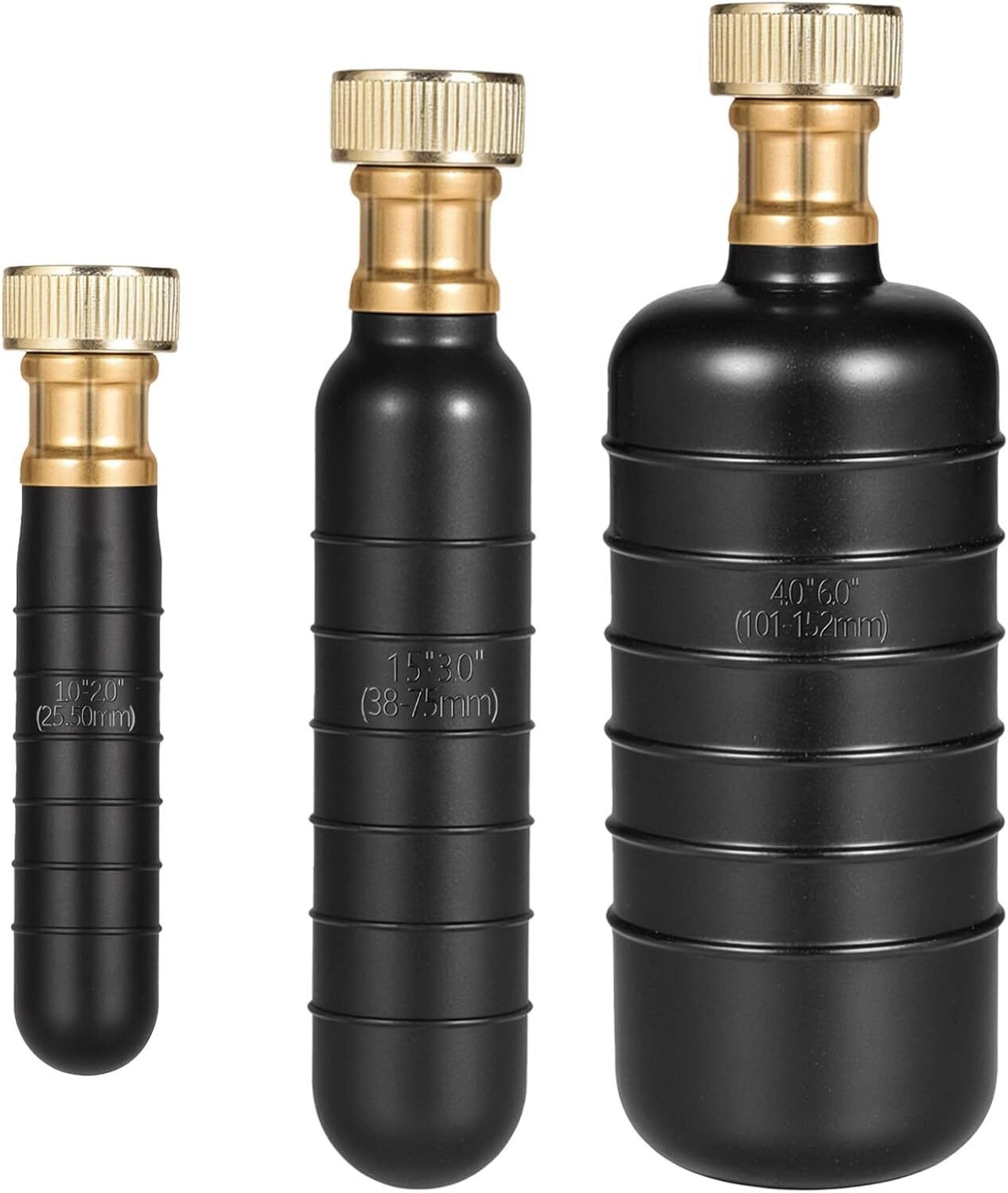 Set of 3 Drain Bladders for Automotive Use