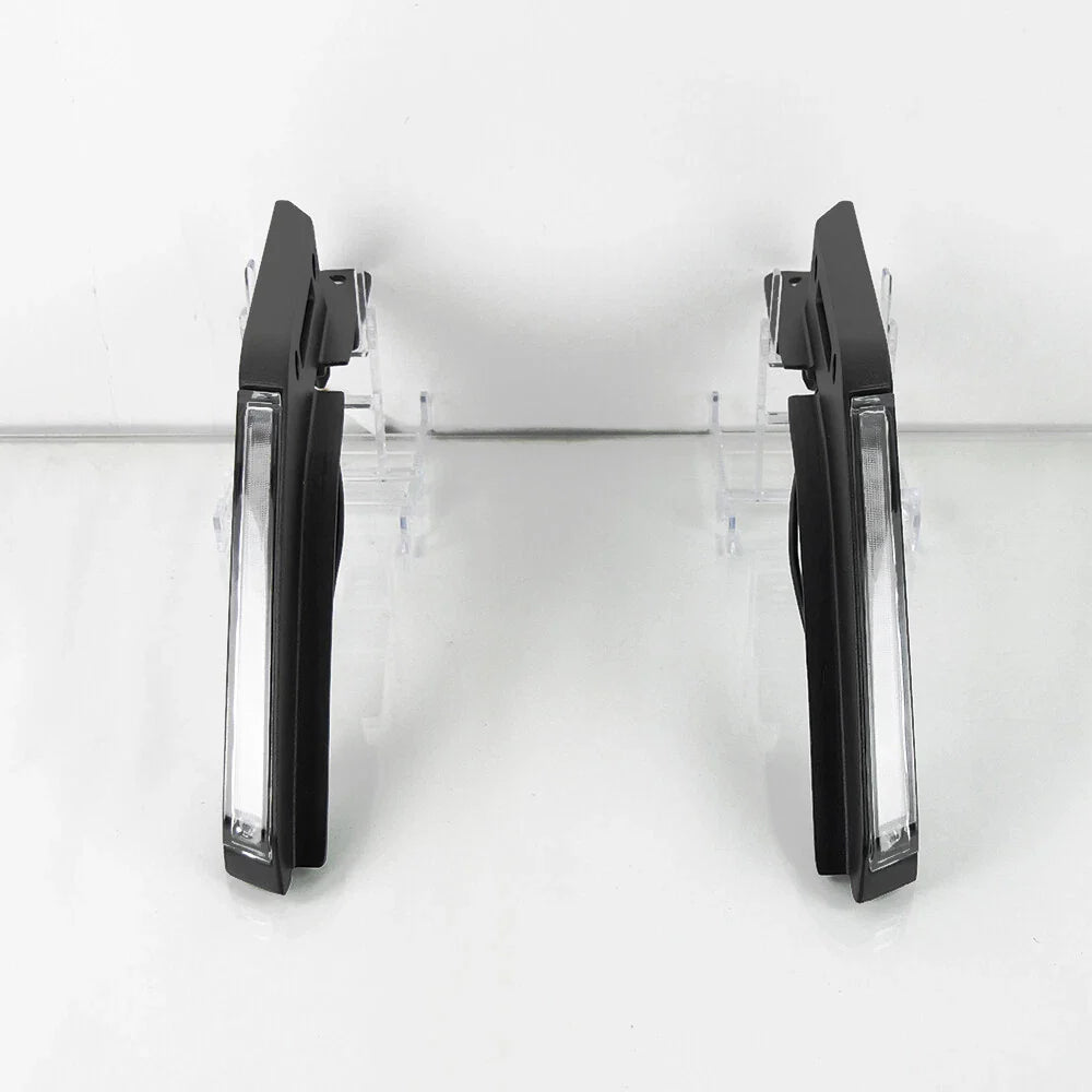 White Amber Hood Trail Marker Lights Turn Signal Lamps for Ford Bronco (2021–2024)