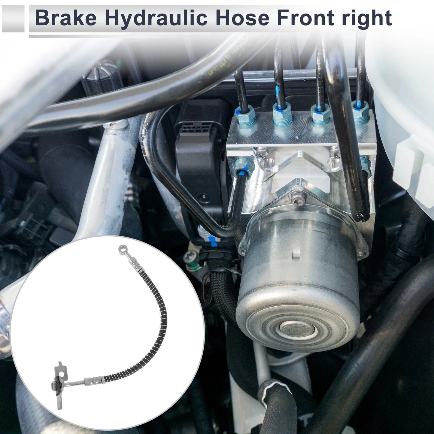 Brake Hydraulic Hose for Hyundai Santa Fe (2006–2009) No. 58732-2B000