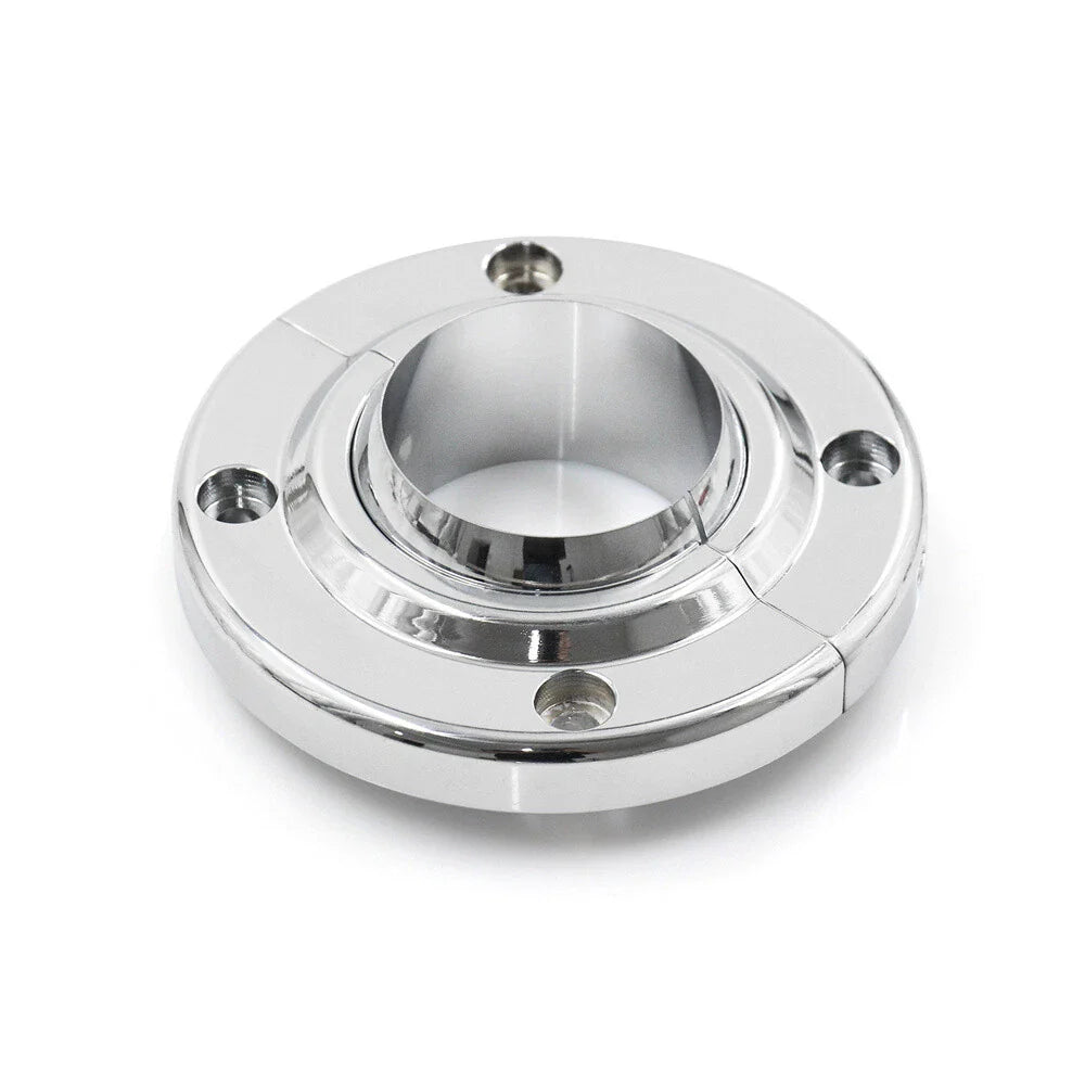 2" Aluminum Alloy Swivel Steering Column Floor Mount Chrome for SBC BBC