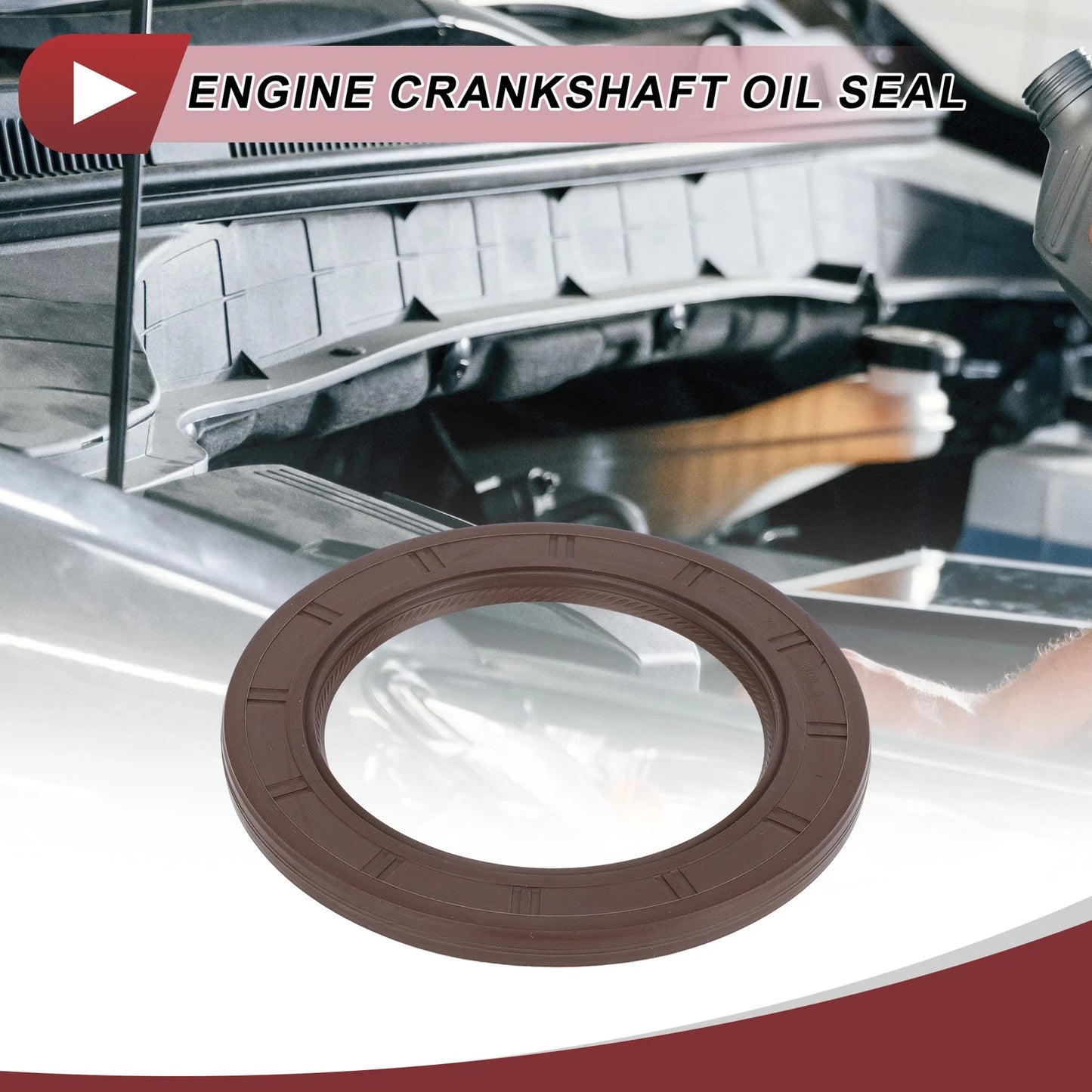1 Pc Rear Crankshaft Oil Seal for Hyundai Elantra, Kia Forte (2011–2018) No. 21443-2B020