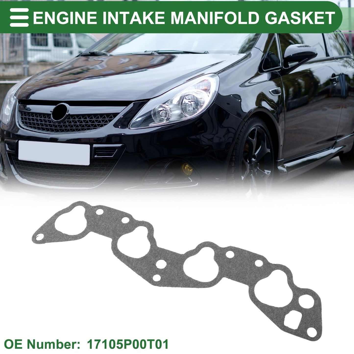 Engine Intake Manifold Gasket for Honda Civic (1988–1991) No. 17105P00T01