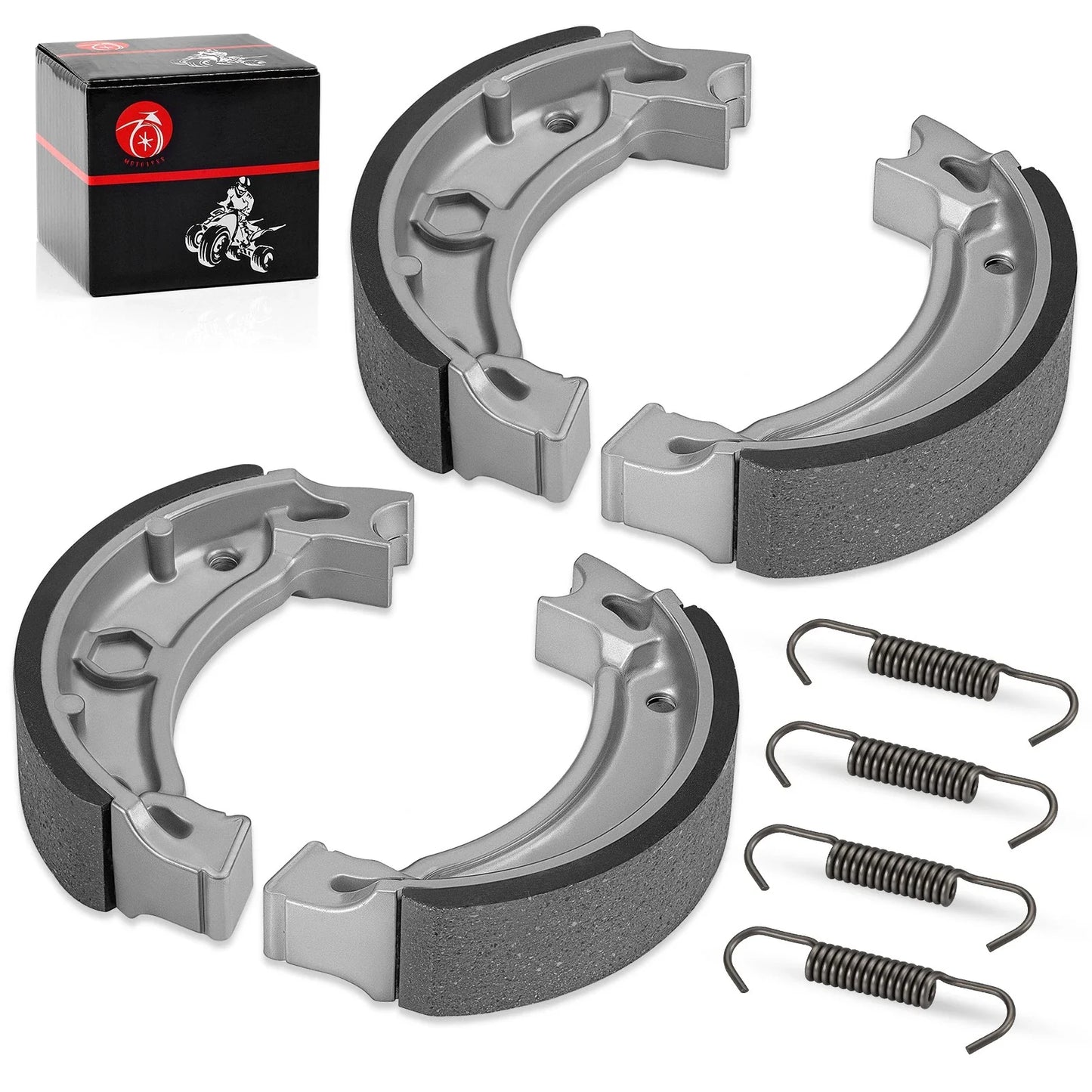 2 x Rear Brake Shoes for Yamaha Trailway 200 TW200 Serow 225 PW80 (1985–2002)