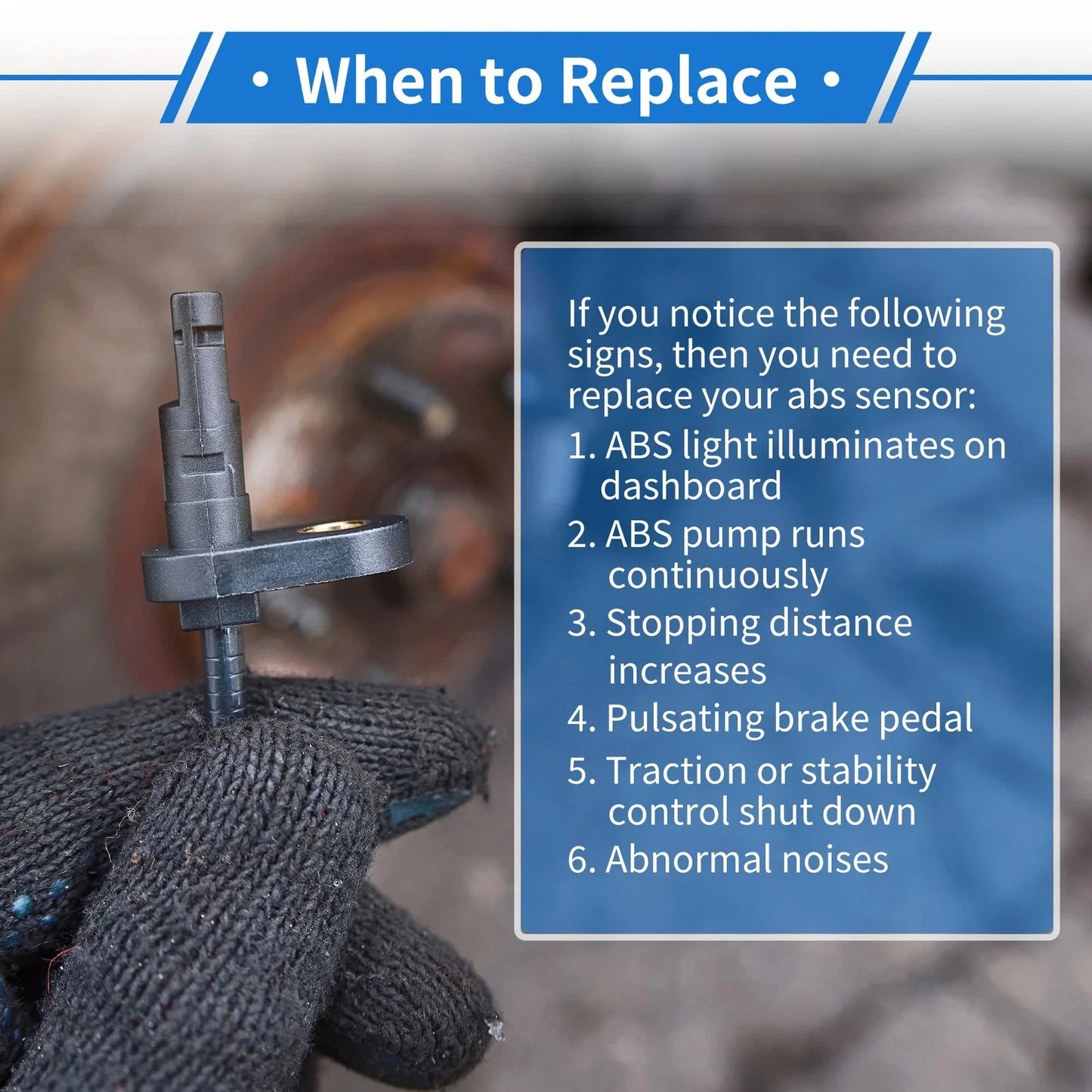 ABS Wheel Speed Sensor for Honda Passport (1994-2002)