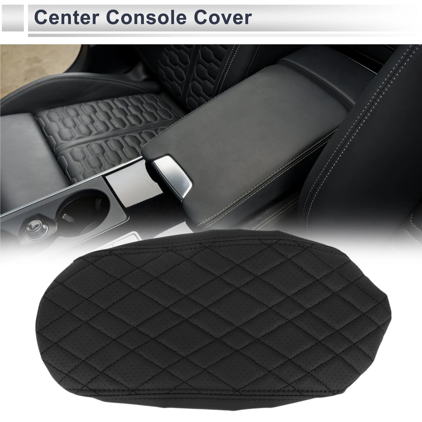 Center Console Cover for BMW 1 Series (2012–2018) Black 1 Pc