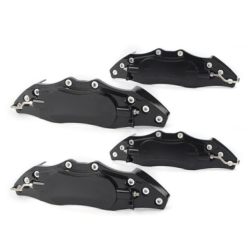 Set of 4 Metal 3D Brake Caliper Covers for Universal Fit (10.5")