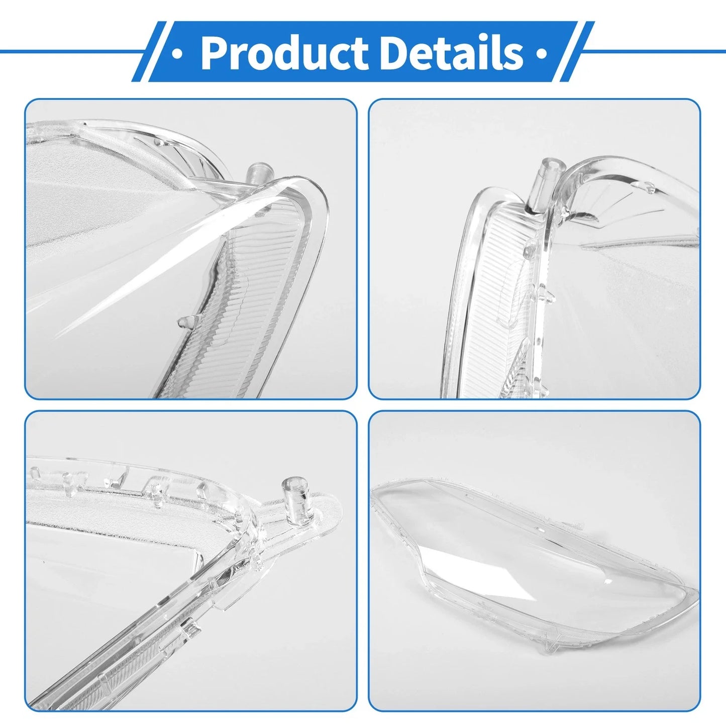 Car Front Left Headlight Lens Cover for Honda Fit (2014-2020)
