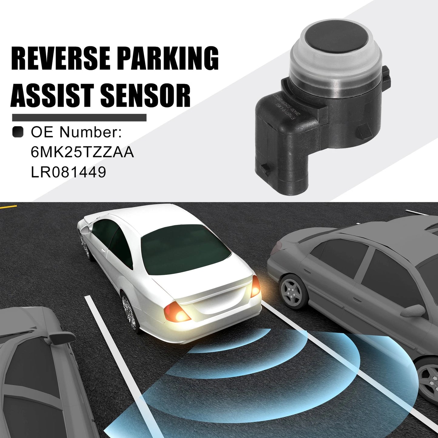 Reverse Parking Assist Sensor No. 6MK25TZZAA for Jeep