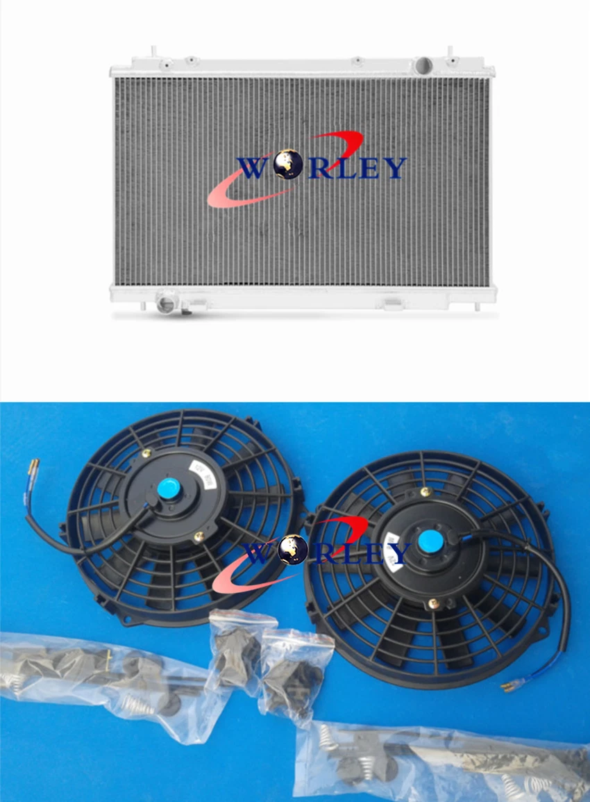Aluminium Radiator with Fans for Nissan 350Z (2007–2009)