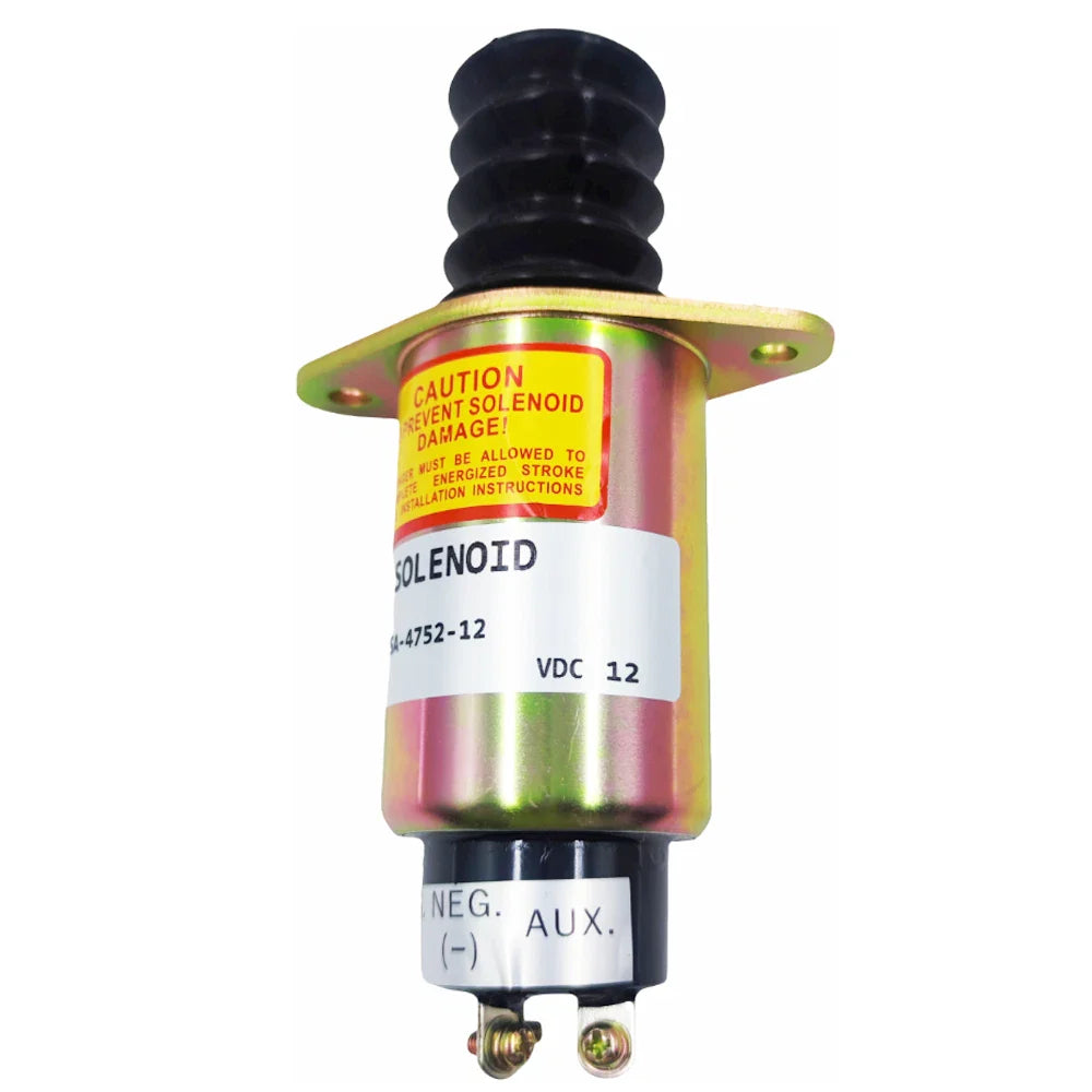 12V 3-Terminal Fuel Shutdown Solenoid for Woodward (2003–2003)