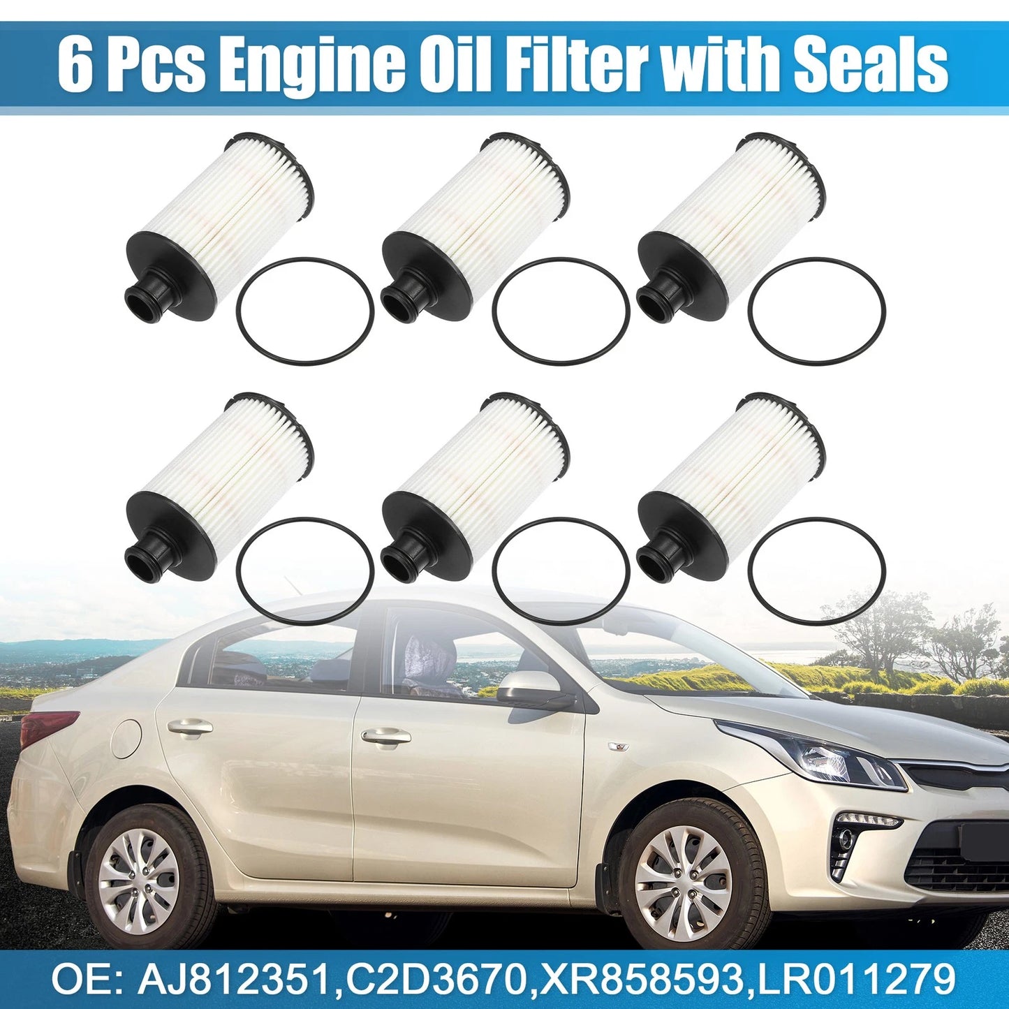 Engine Oil Filter LR011279 for Land Rover Range Rover