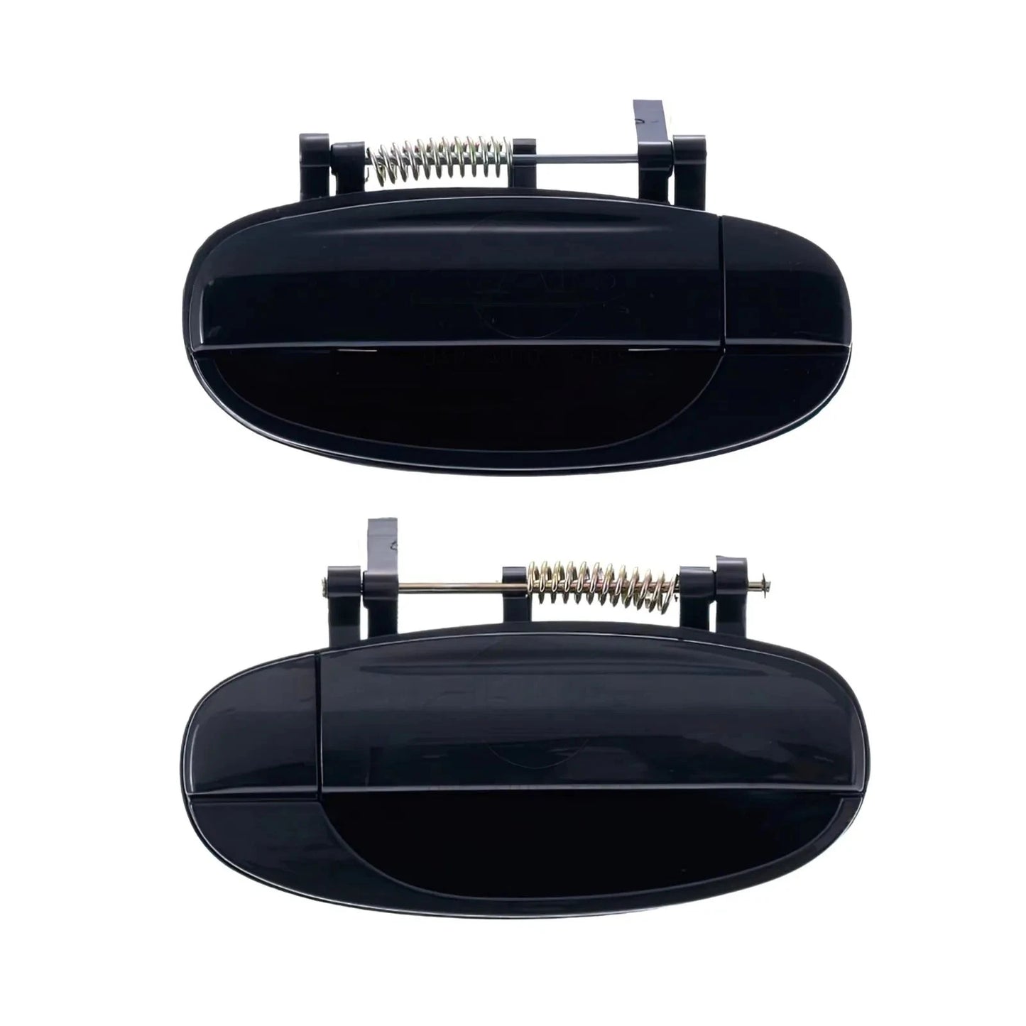 2X Rear Outer Door Handles Black for Holden Barina TK (2005–2011)