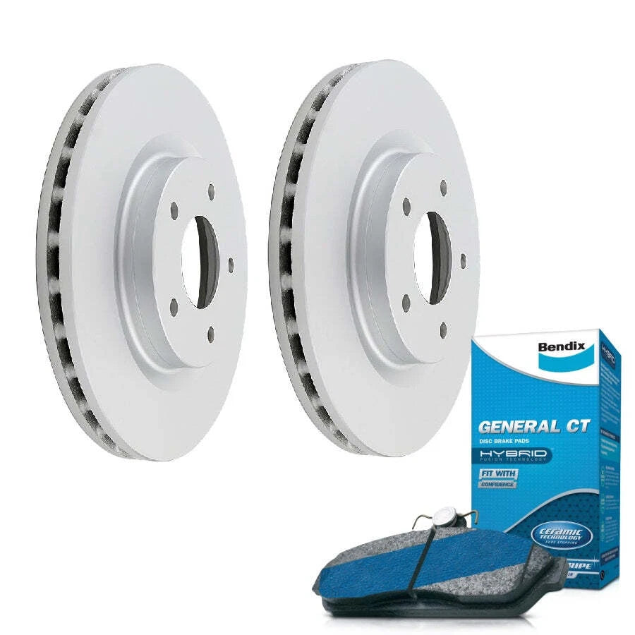 Set of Front Brake Pads and Rotors for Peugeot 4008 (2012–2017)